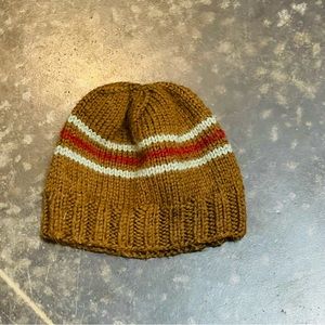 Brown Knit Hat